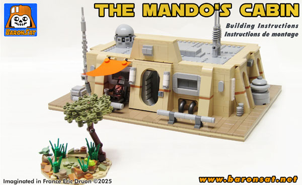 Mandalorian cabin Instructions lego moc